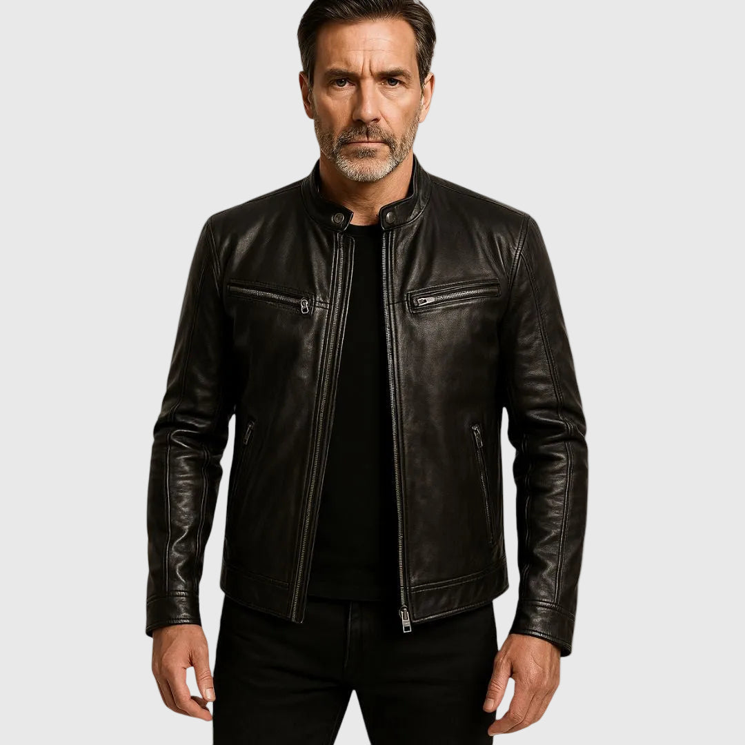 Massimo | Chaqueta de Cuero para Hombre