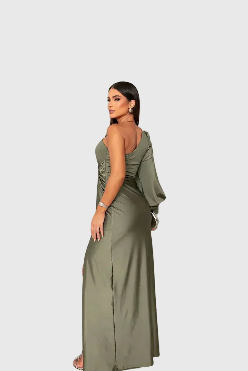 Melyssa | Elegante Vestido Maxi de Noche Fluido